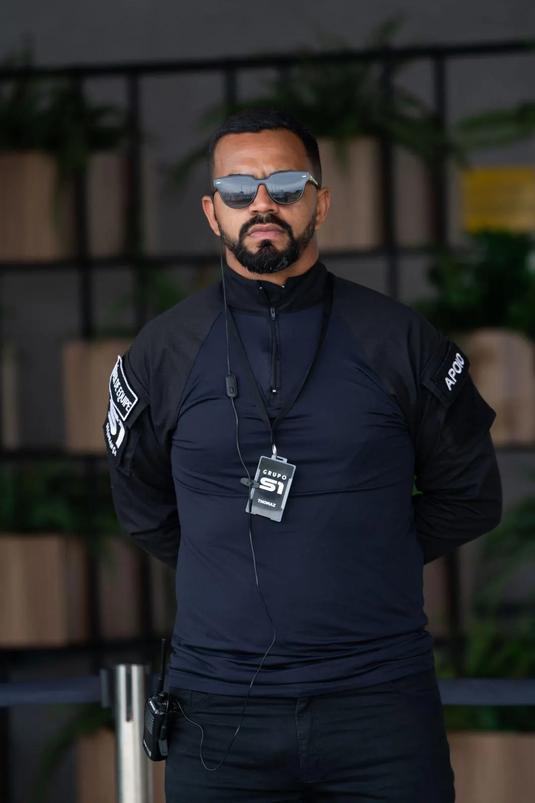 Líder de equipe S1 em controle de acesso